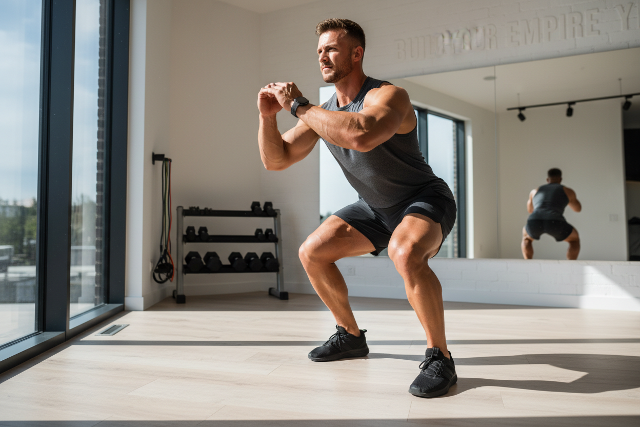 Build Massive Legs at Home: The Ultimate No-Gear Guide for Men