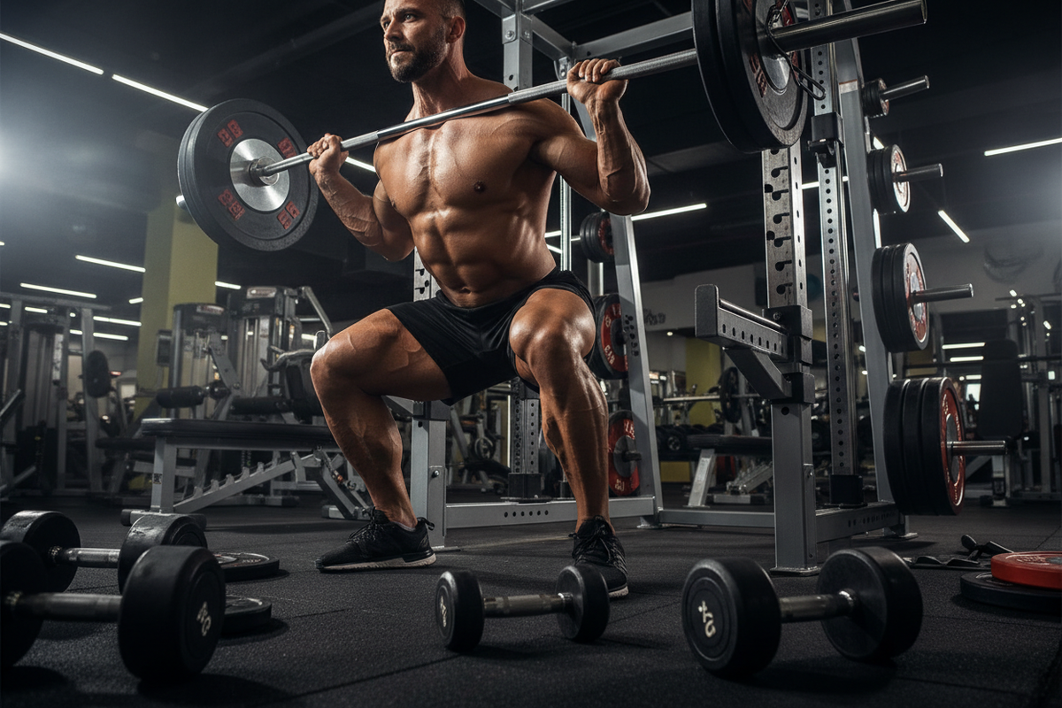 Build Monster Legs With The Best Free Weight Quad Exercises