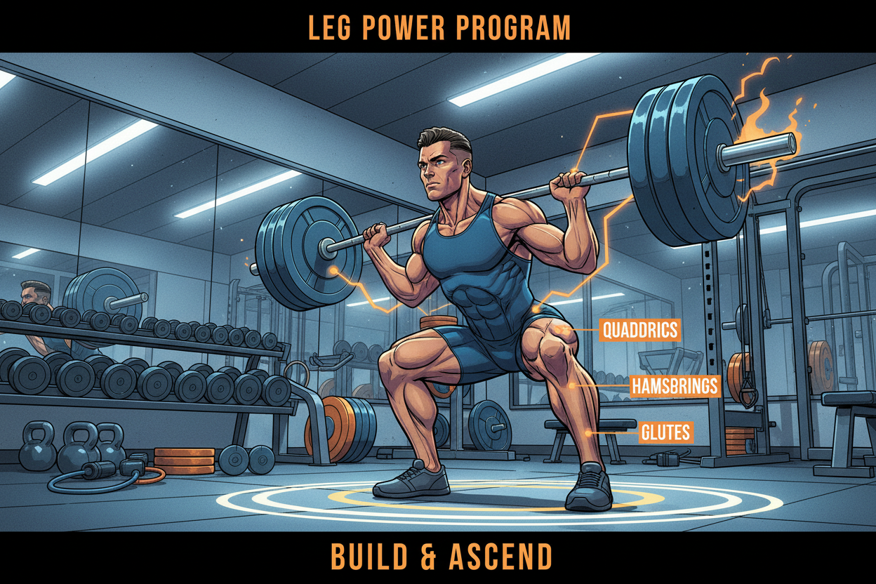 Build Serious Leg Power With This Proven Squat Exercise Program