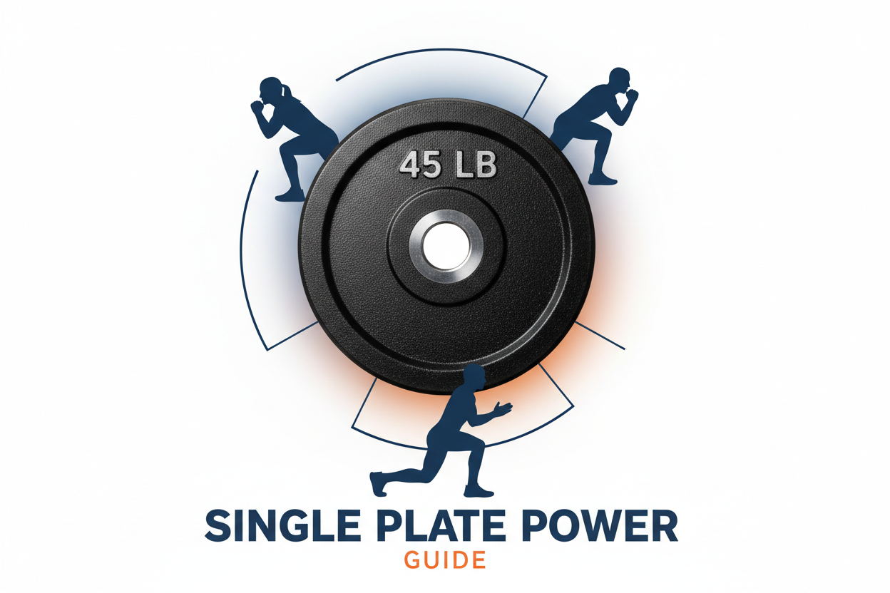 Build Stronger Legs Using Just a Weight Plate: The Minimalist Guide