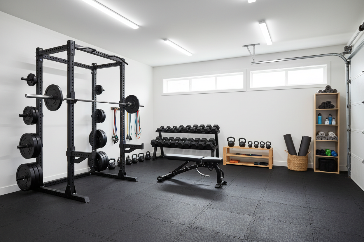 Build the Ultimate Home Garage Gym: Top Equipment and Accessories