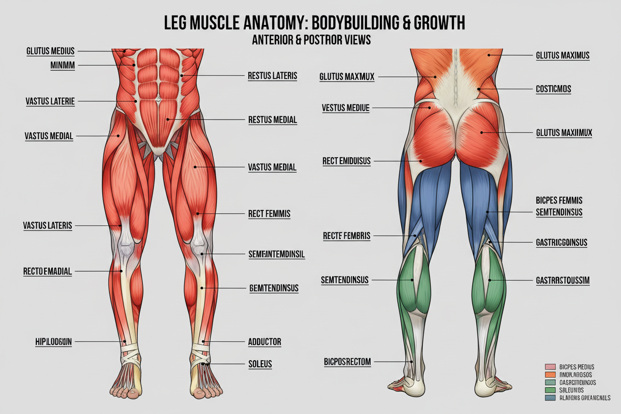 Building Legs That Actually Grow: A Complete Anatomy Breakdown