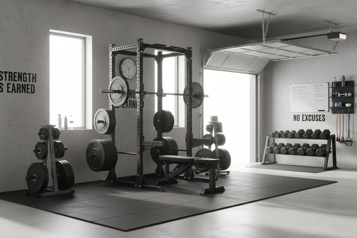 Building the Ultimate Garage Gym: Choosing the Right Rack for Starting Strength