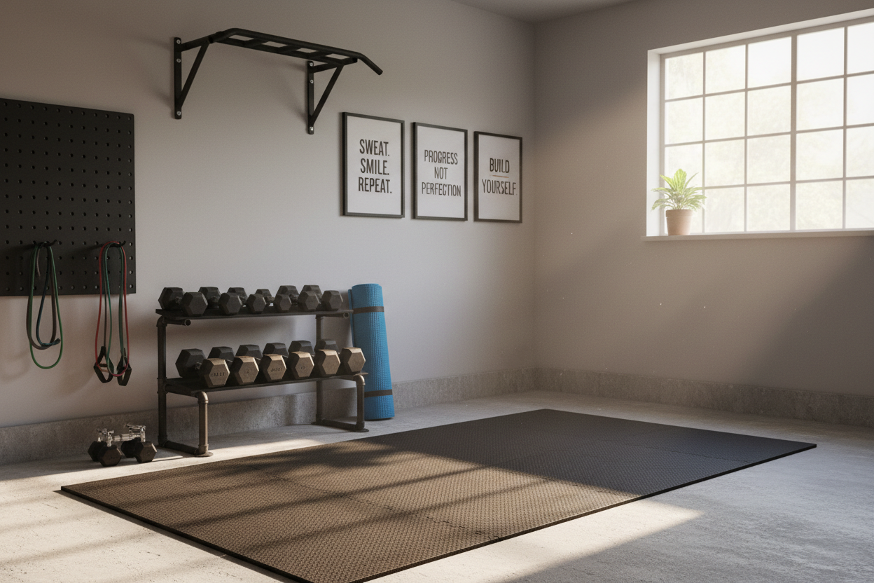 Building Your Dream Garage Gym on a Budget
