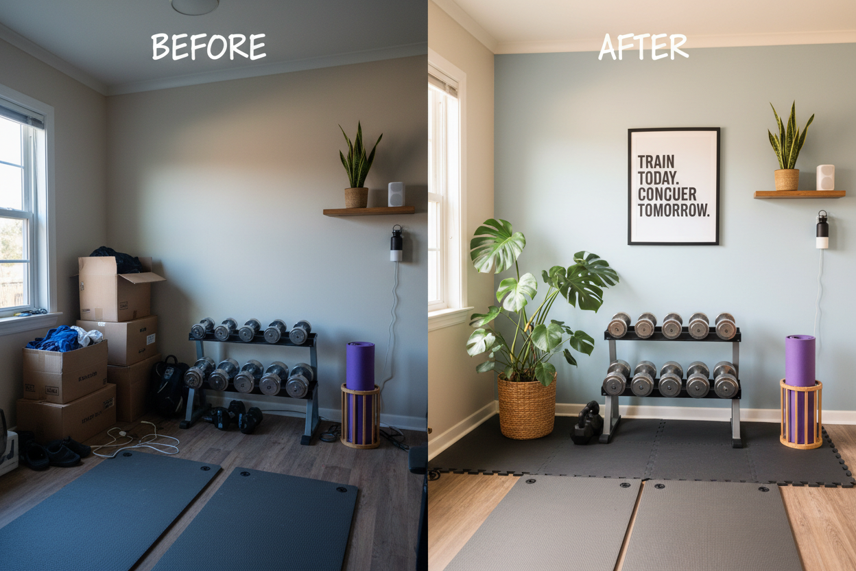 Building Your Perfect Home Gym: From Cluttered Corner to Personal Fitness Sanctuar