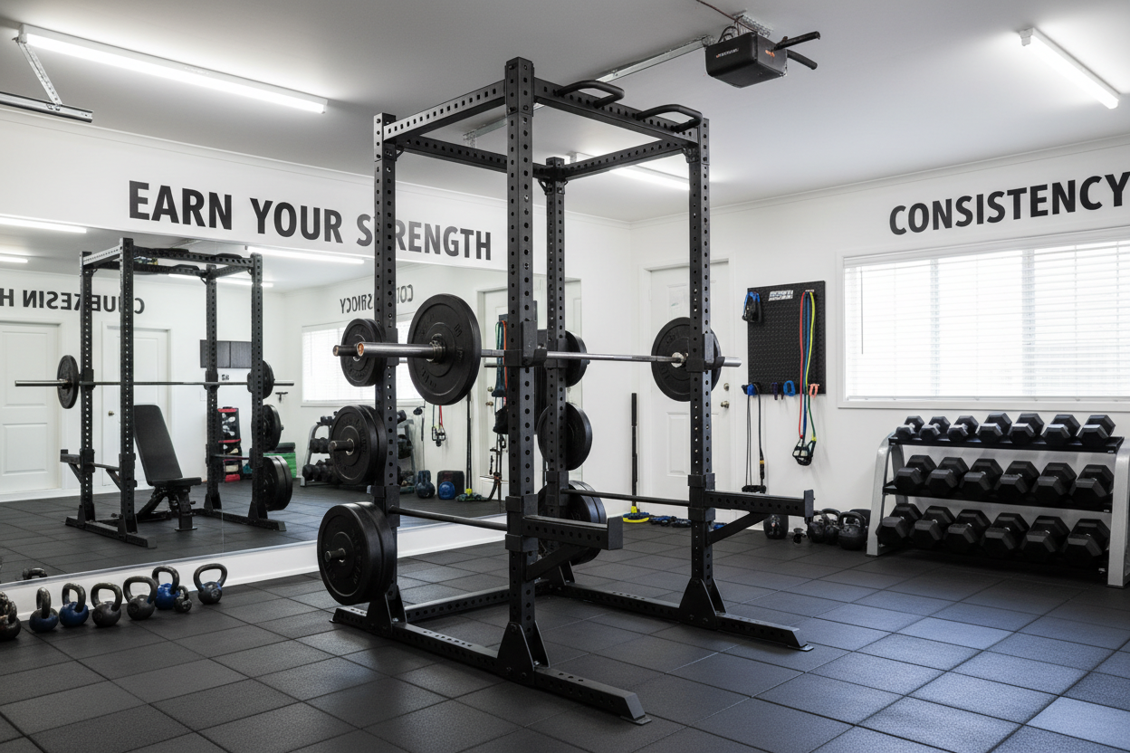 Choosing the Right Fuel Power Cage or Squat Rack for Your Home Gym