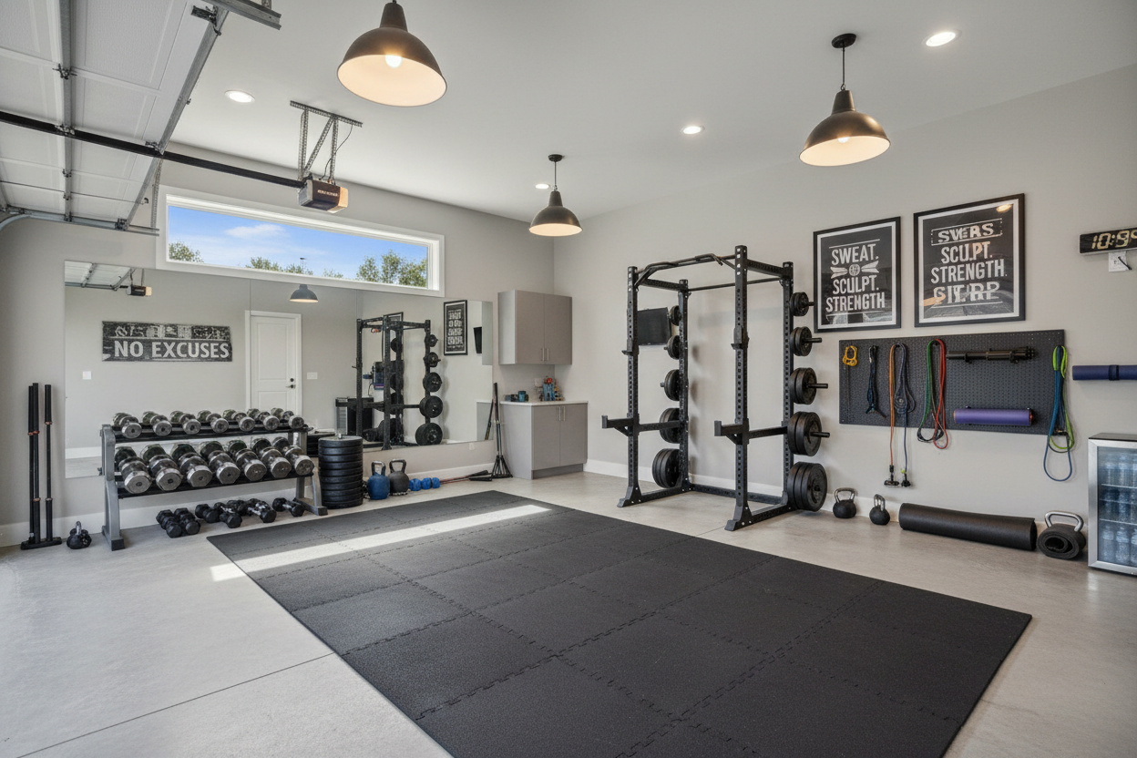 Create Your Perfect Garage Gym: Setup Tips and Ideas