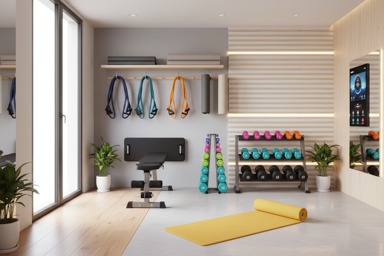 Creating the Best Home Gym Setup Without Wasting Space