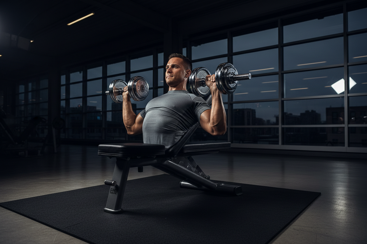 Bench Workout Example Dumbbell Bench Workouts for a Stronger and More Defined Chest