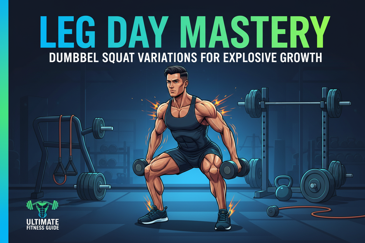 Dumbbell Squat Variations: The Definitive Guide for Leg Growth