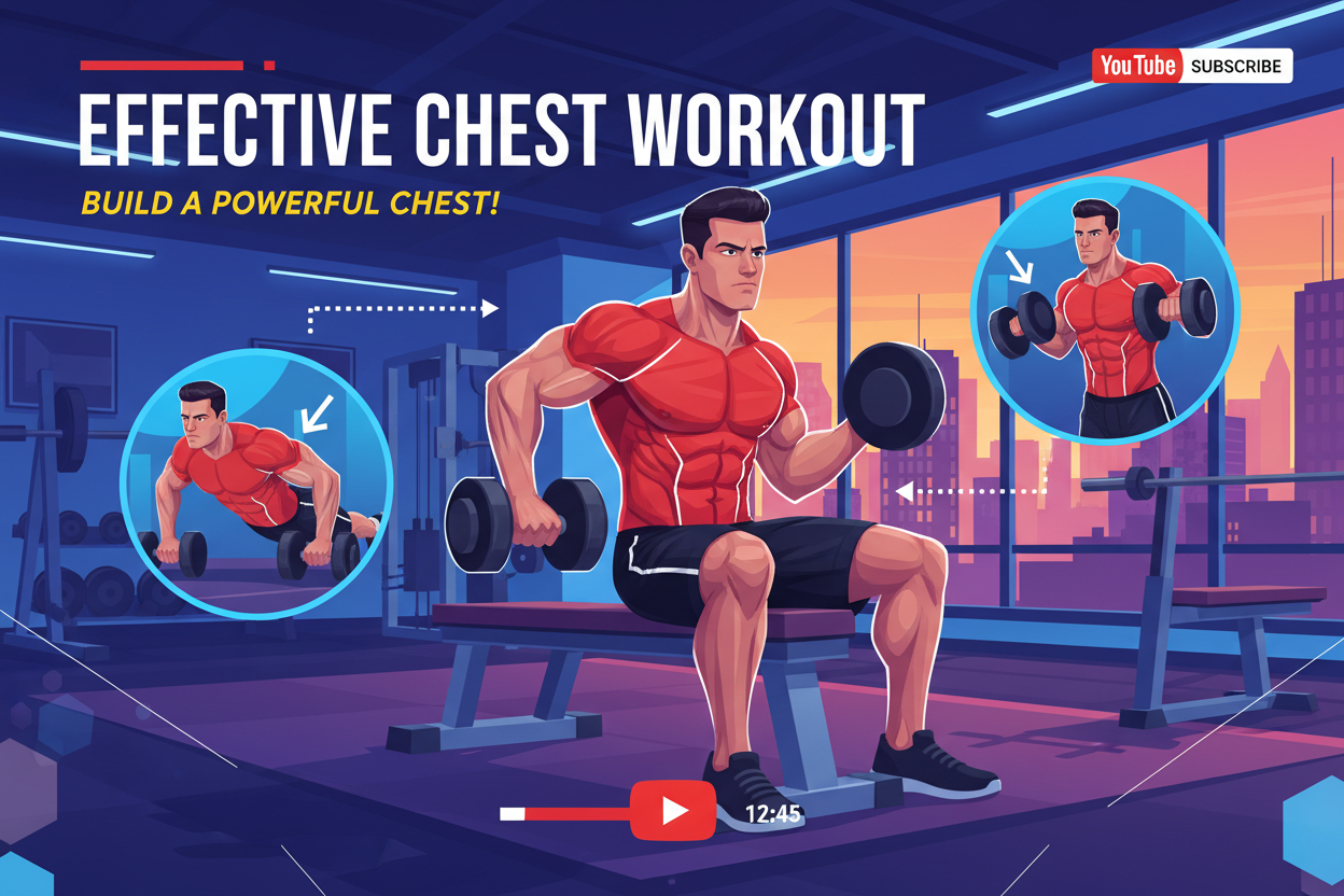 Effective Chest Workouts You Can Learn from YouTube Videos