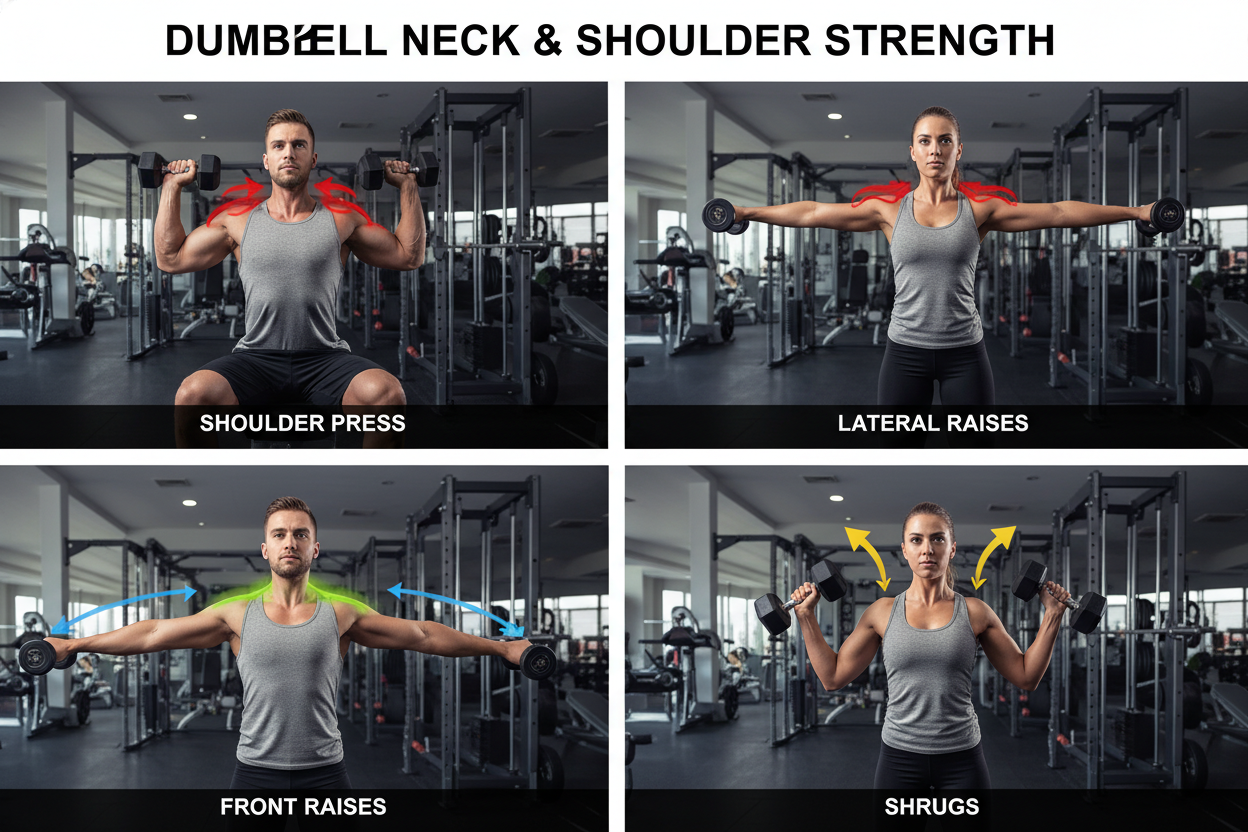 Effective Dumbbell Exercises for Neck and Shoulder Strength