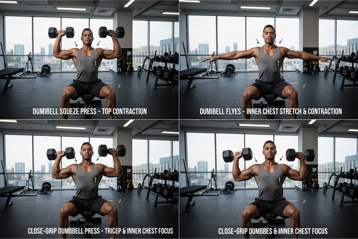 Effective Dumbbell Exercises to Build Your Inner Chest