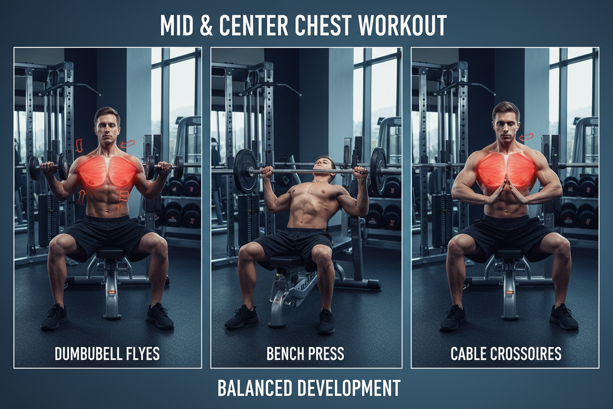 Effective Mid and Center Chest Workout for Balanced Development