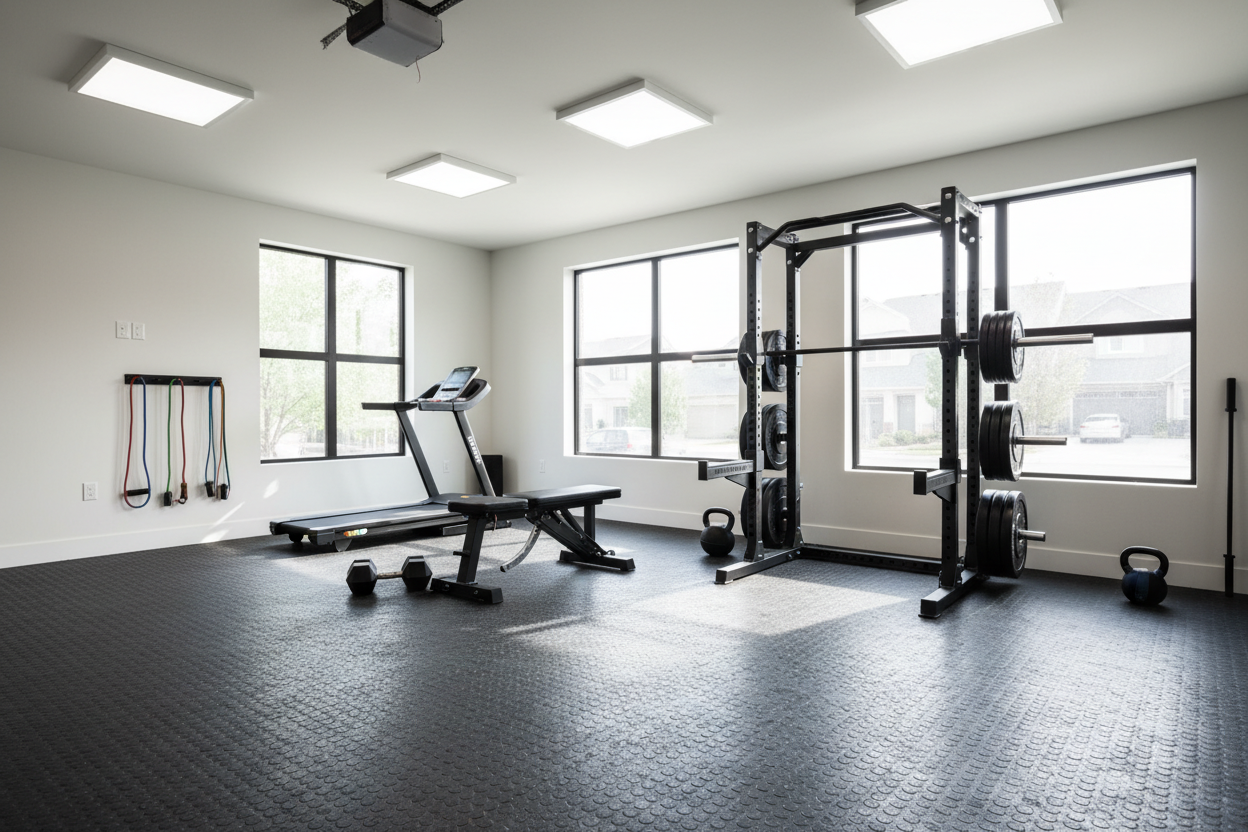 Full Body Home Gym Workout: The Micro-Station Method