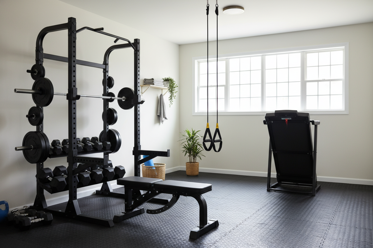 How To Exercise At Home With Equipment Without Clutter