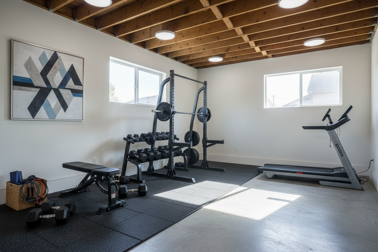 Staying Fit at Home: The Frictionless Space Strategy