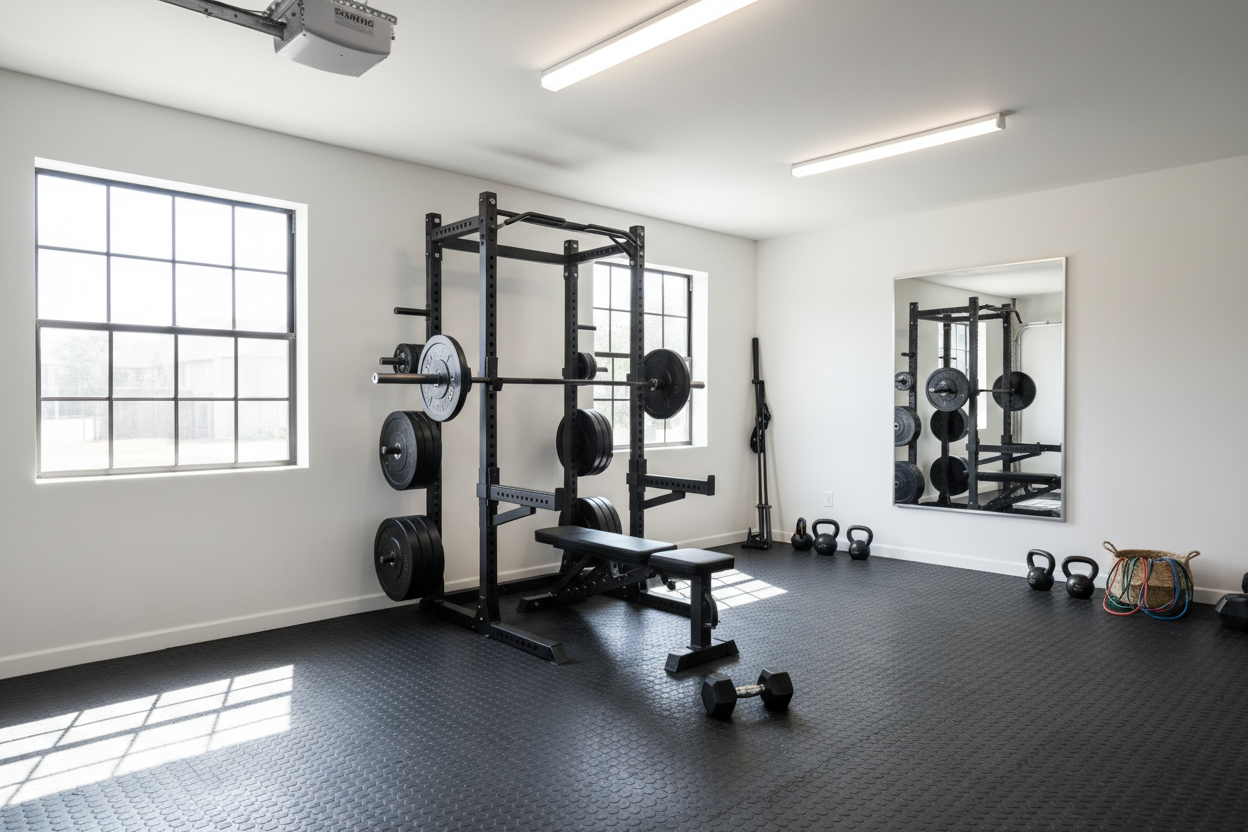My 3-Day Build Muscle Mass Workout for Garage Gyms