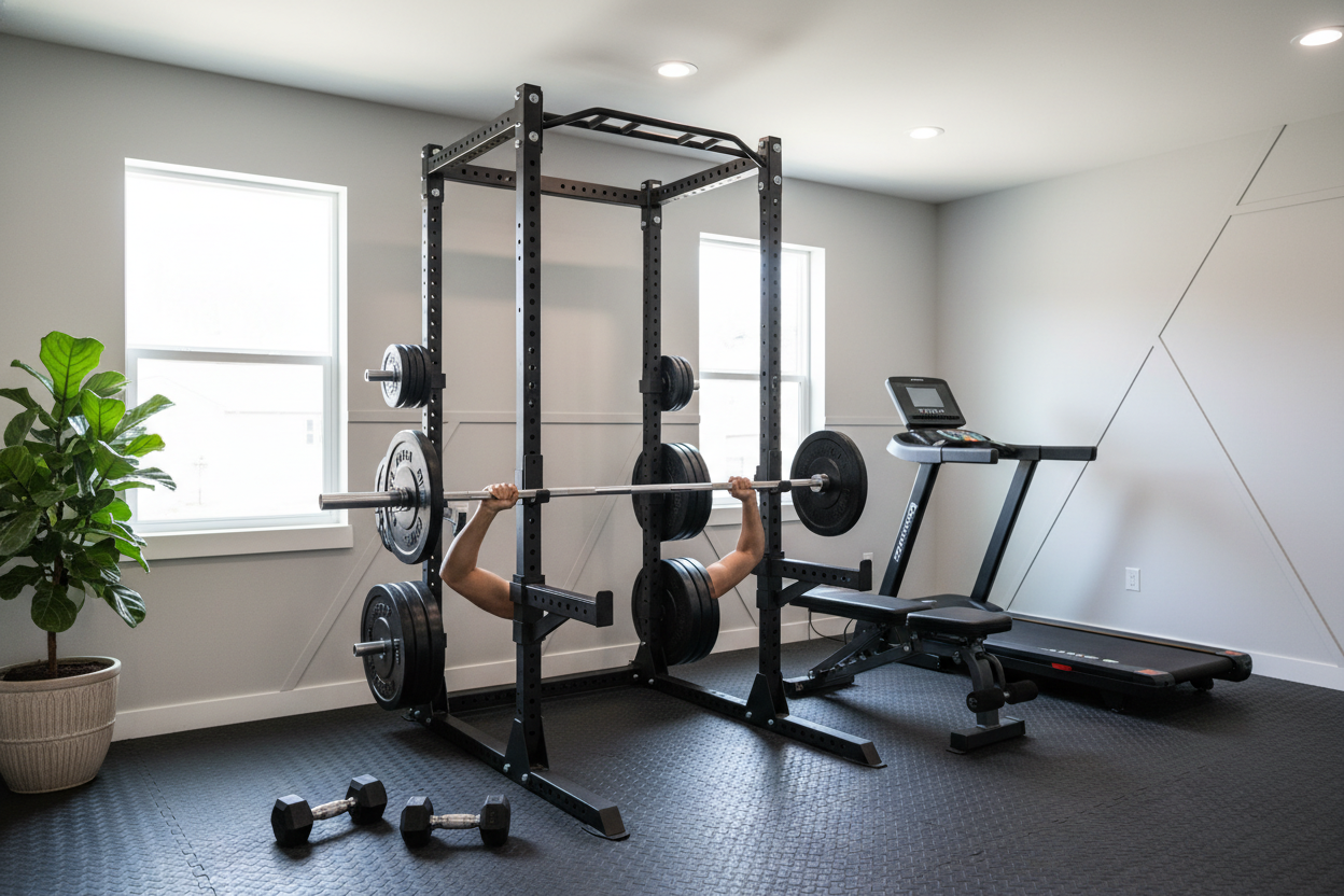 I Moved My Shoulder Muscle Workouts Inside the Power Rack
