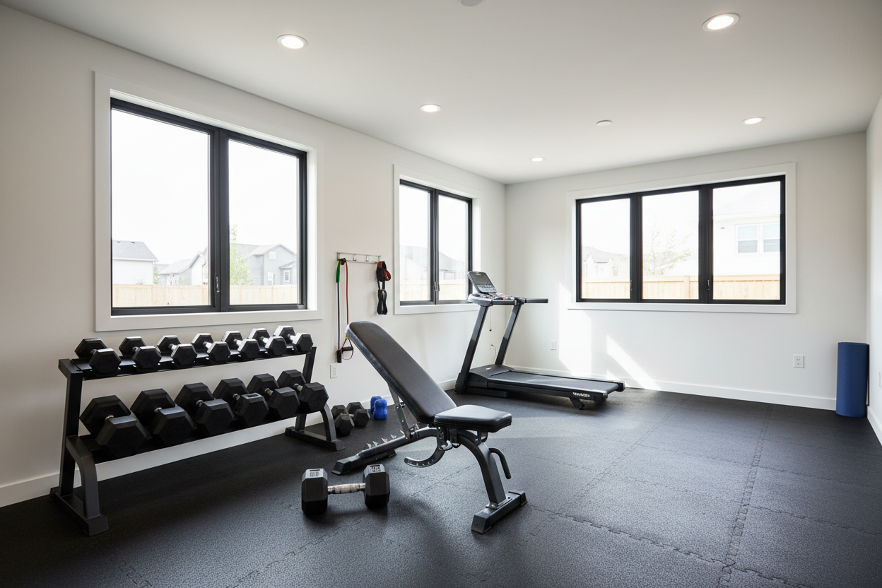 Small Room, Big Pump: An arm chest and back workout at home