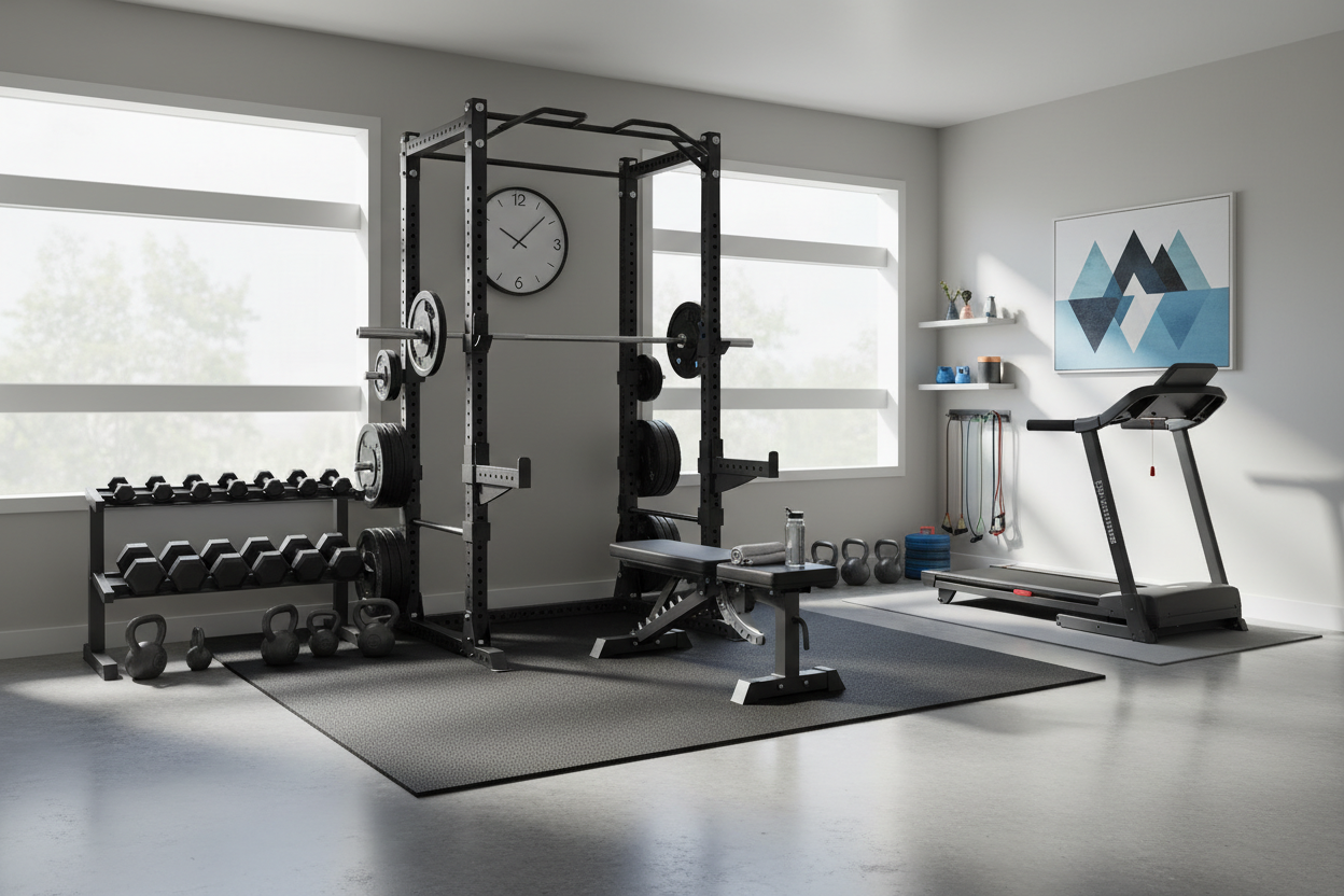 The Only Exercise Plan to Gain Weight I Trust for a Home Gym