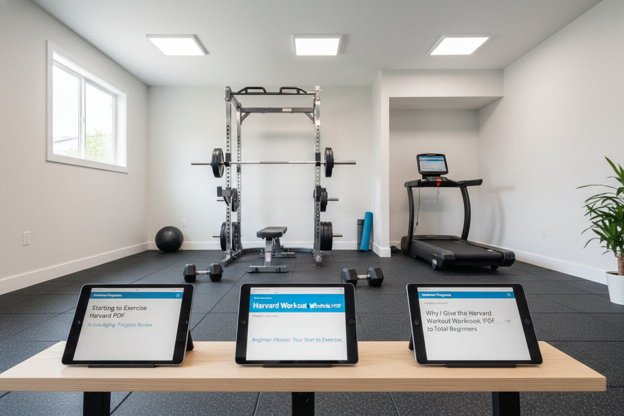 Why I Give the Harvard Workout Workbook PDF to Total Beginners