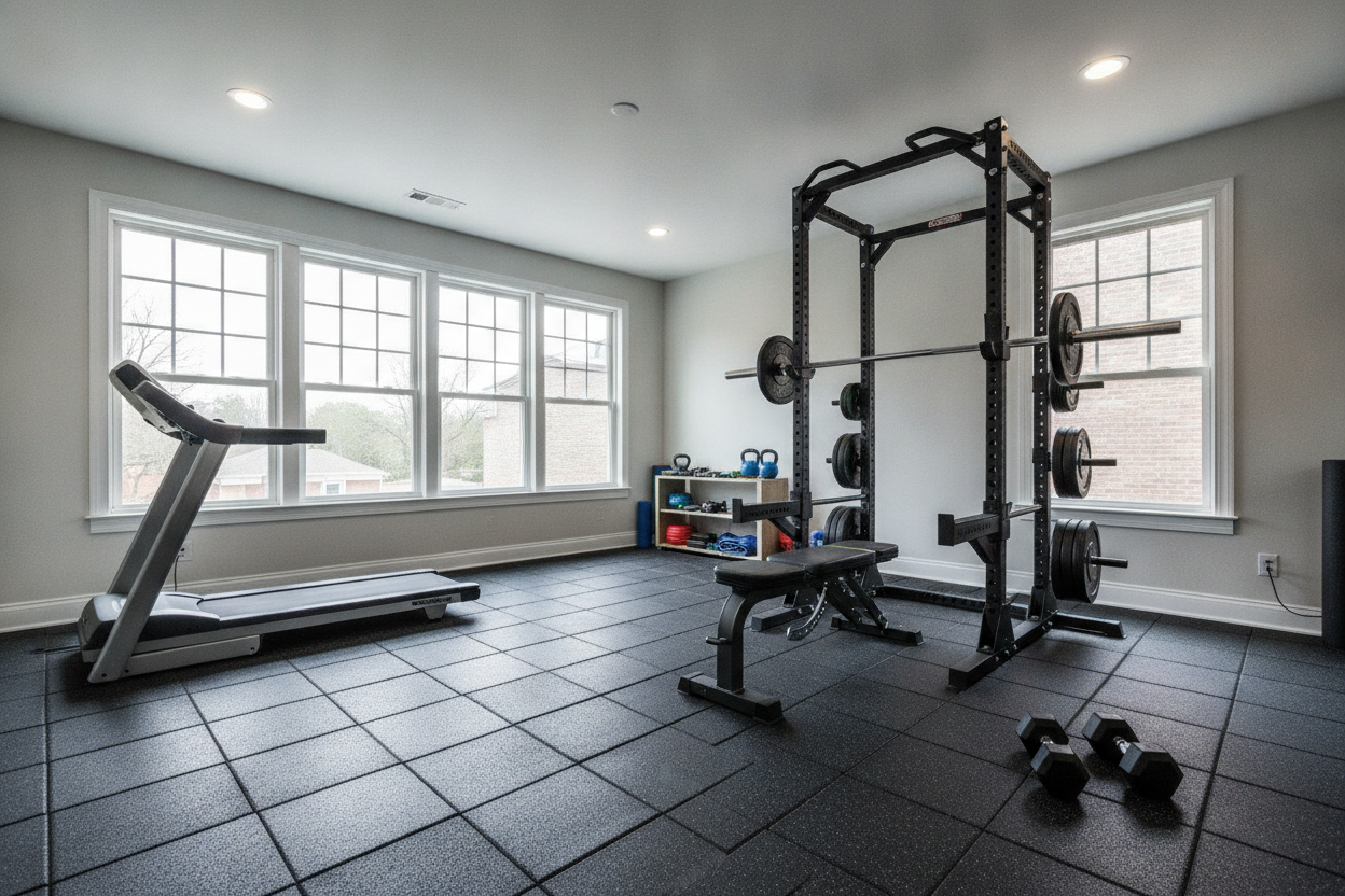 The Muscle and Strength Women's Workout I Built in My Garage