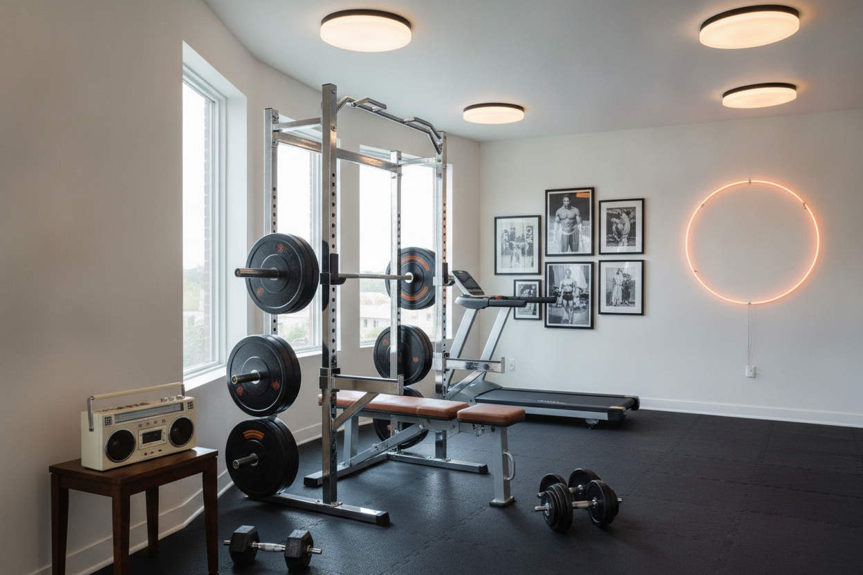 I Swapped My Fitness Apps for 70s Exercise and Heavy Iron