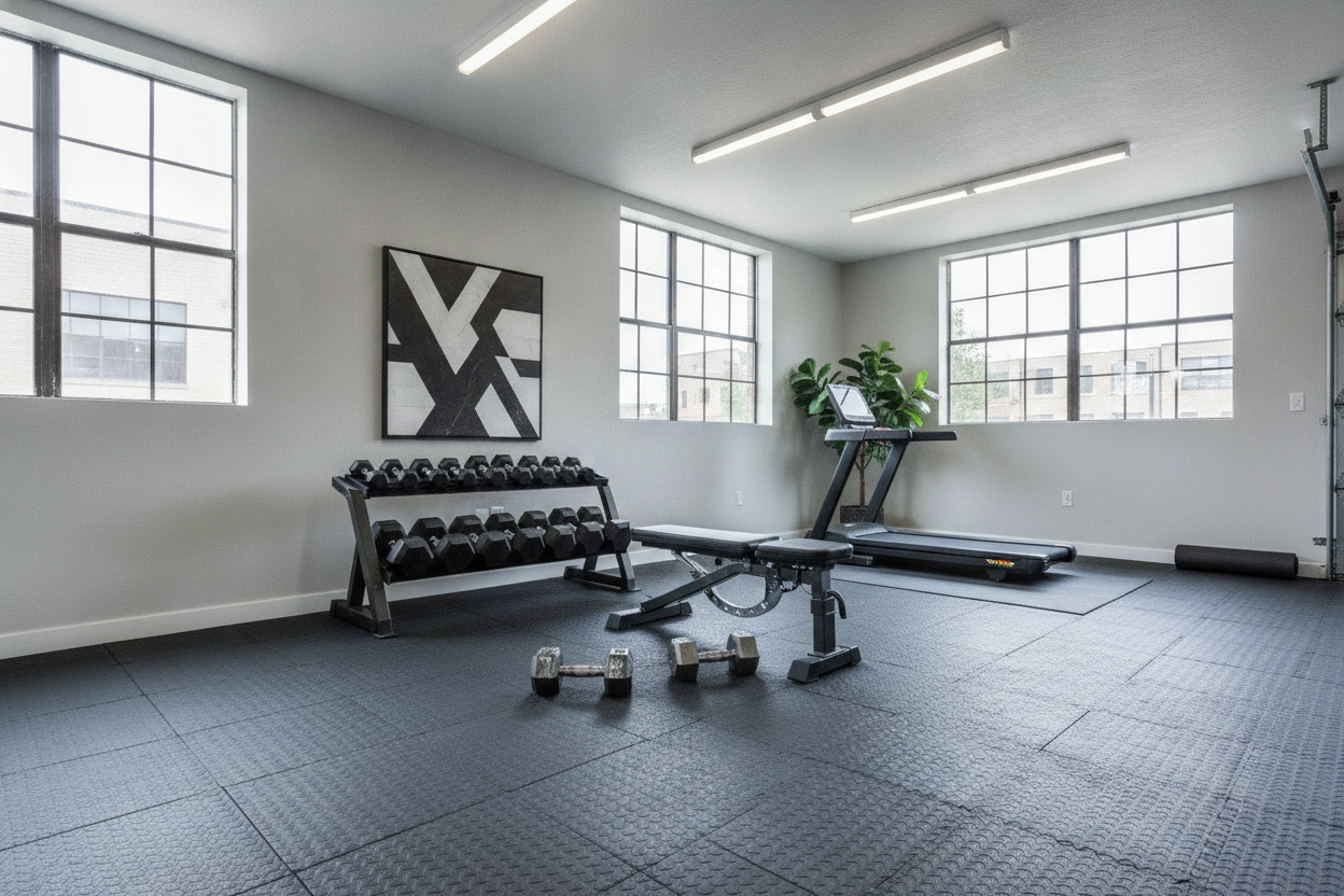 Your Carpet Is Ruining At Home Working Out (Here's the Fix)