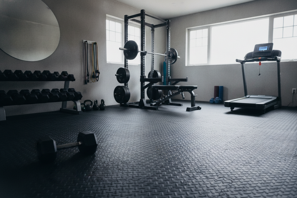 The Brutal Reality of Trying to Exercise From Home on Hard Floors