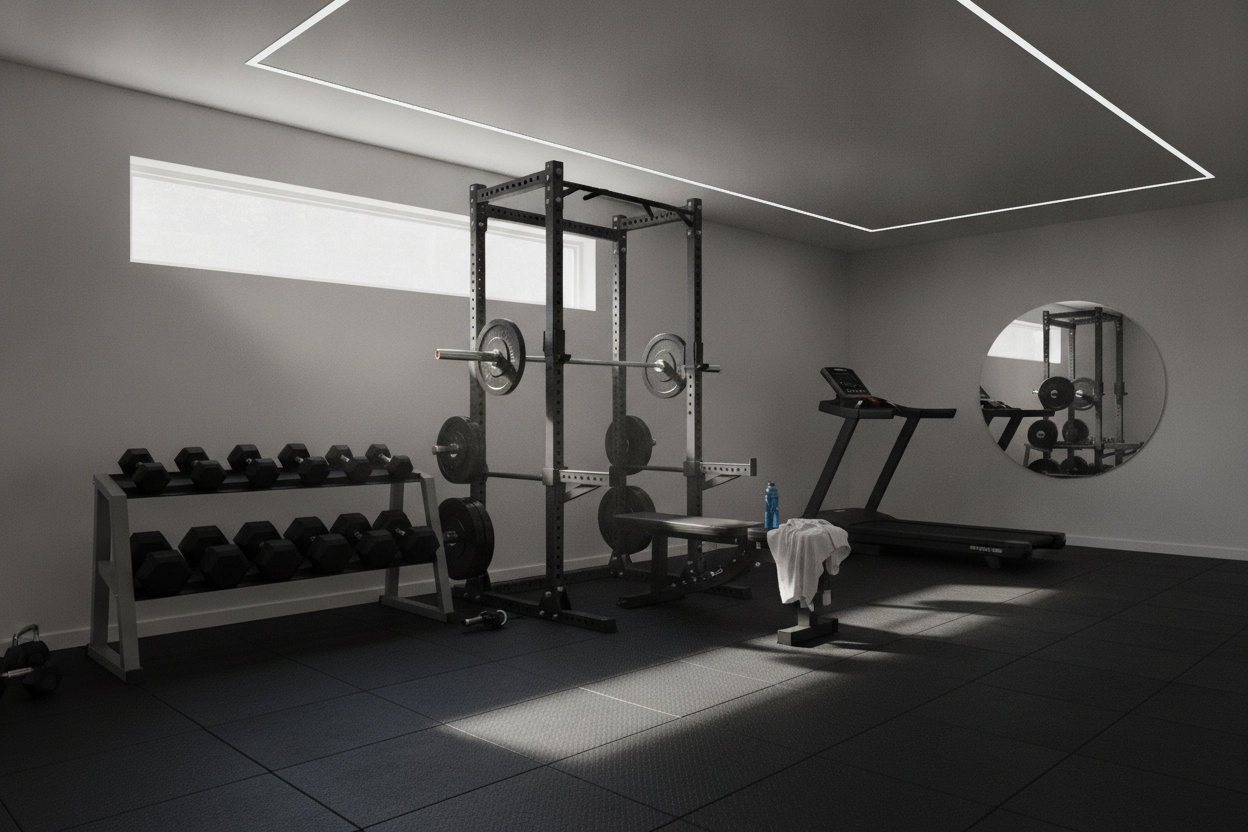 Stop Doing Laundry Between Sets: Muscle Building Tips for Home Gyms