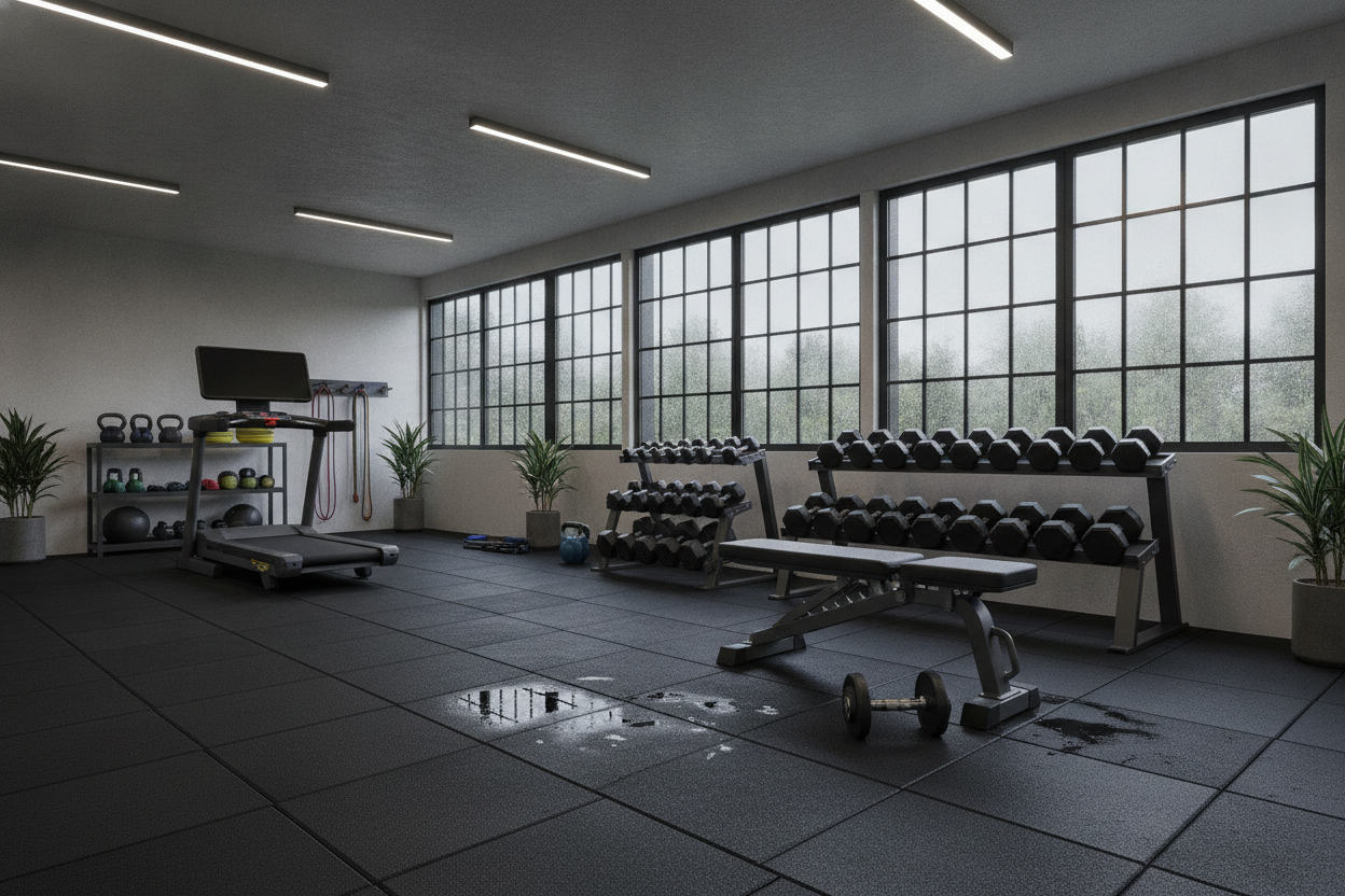 I Left Outdoor Dumbbells in the Rain for a Month (Here's What Survived)