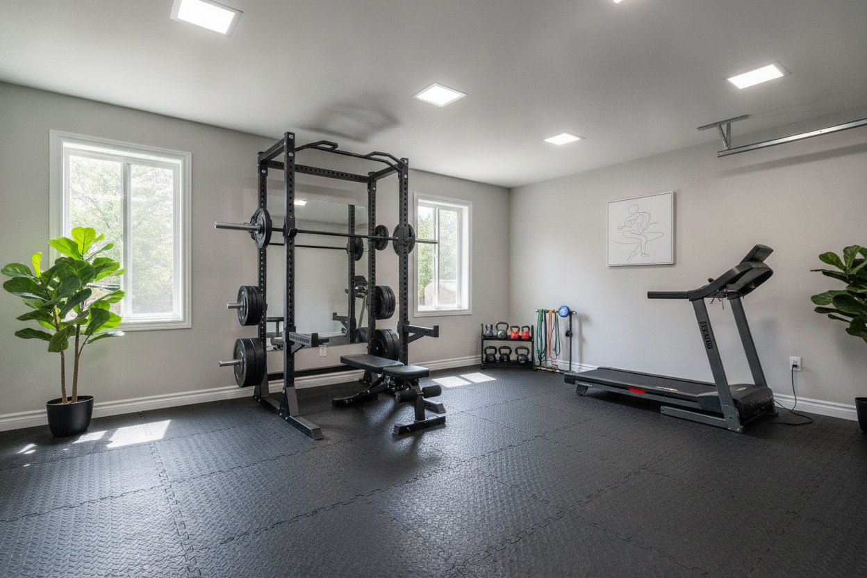 You're Cramming Too Much Gym Equipment in Home Spaces