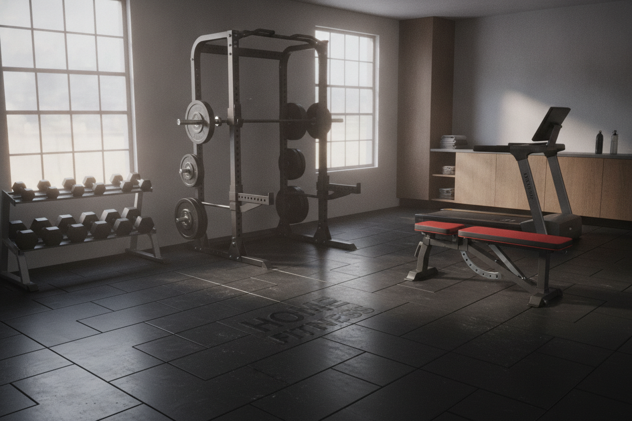 I Ruined My Floors Trying to Mix a Nice Home and Fitness Gear