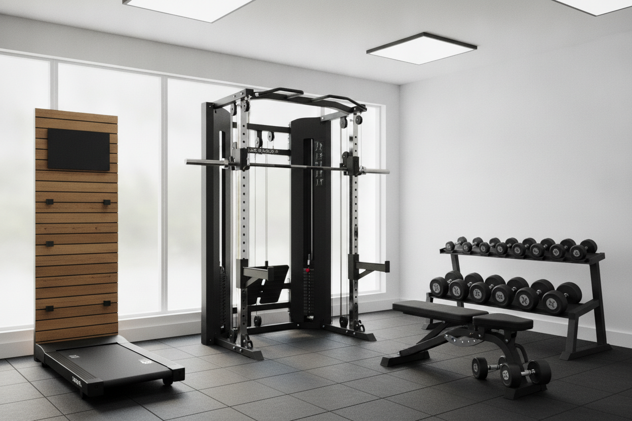 I Traded My Barbell for a Home Gym Station for 30 Days