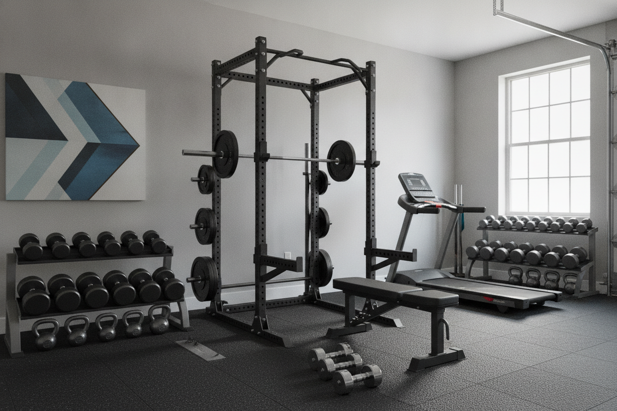 Why a Free Weight Home Gym System Beats Any Cable Machine