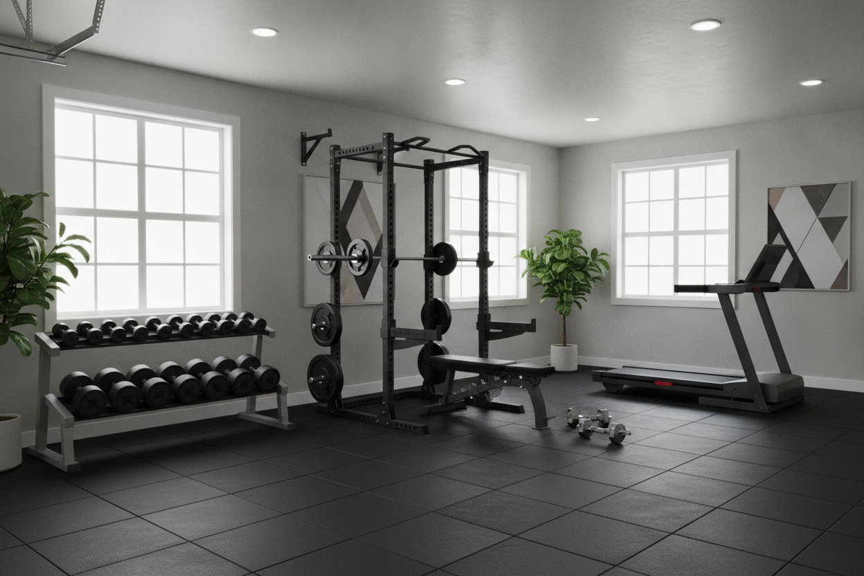 Will Heavy Duty Commercial Gym Equipment Wreck Your Garage?