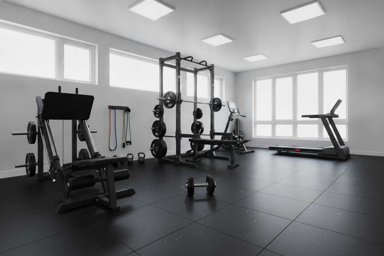 I Built a Hybrid Leg Workout for Home Gym Spaces (And It Hurts)