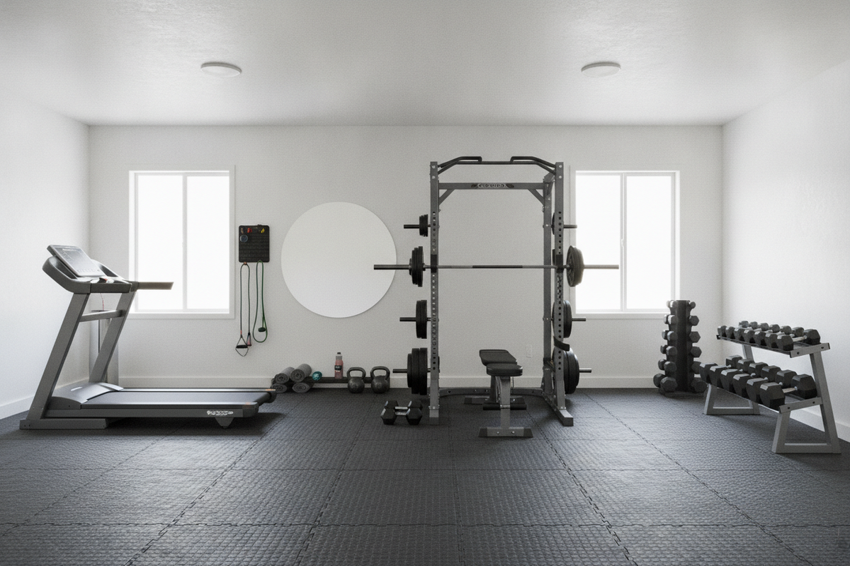 Structuring 1 Hour Cardio After Weights: Home Gym Setup & Flow