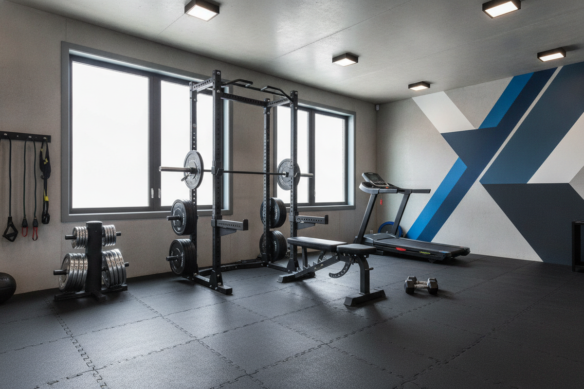 High-Intensity Exercises Examples: Movement Blueprints, HIIT Structuring, and Home Gym Floor Staging