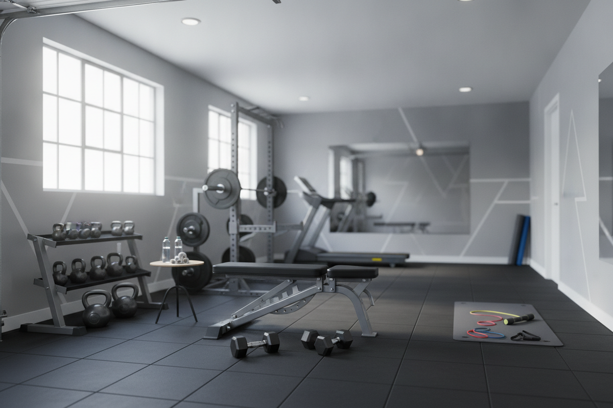 Thigh Home Workouts: Bodyweight Movement Blueprints, Tri-Planar Routine Architecture, and Home Floor Staging