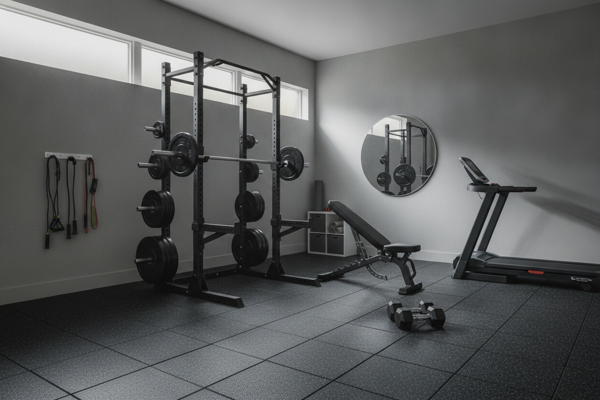 7 Full Body Weight Training Exercises: Movement Mechanics, Floor Staging, and Home Gym Layouts