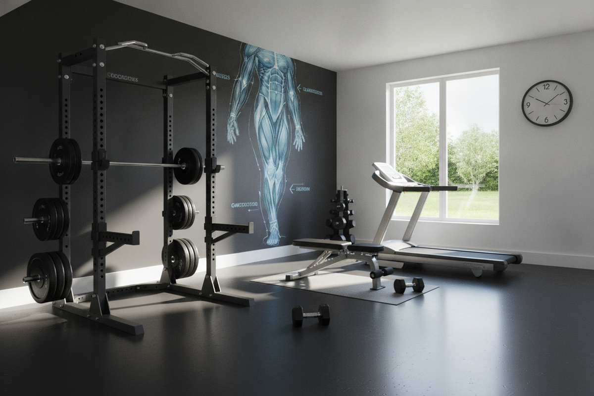 Leg Muscle Anatomy Blueprint: Musculoskeletal Structure, Movement Mechanics, and Home Floor Staging