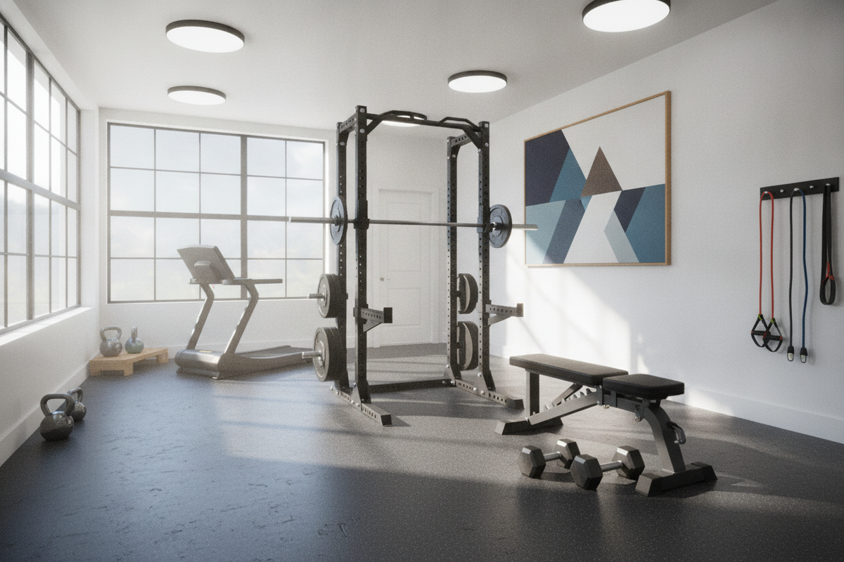 Guide to Muscle Building: Hypertrophy Fundamentals, Training Splits, and Home Floor Staging