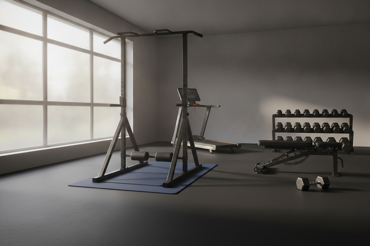 Kneeling Pull-Up Blueprint: Biomechanical Mechanics, Wide-Grip Lat Engagement, and Protective Floor Staging