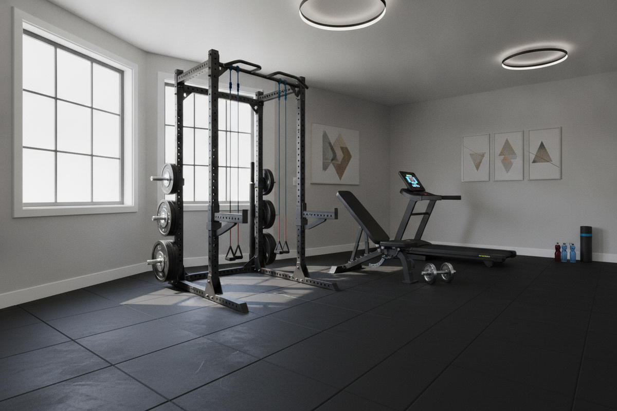 Assisted Pull Up at Home: Setup Modalities, Movement Progression Frameworks, and Impact-Absorbing Floor Staging