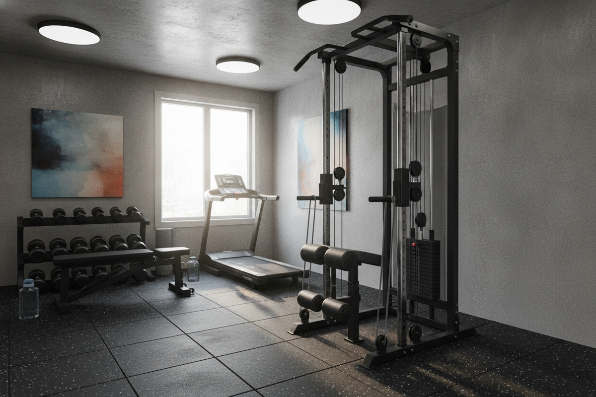 Assisted Pull Up Machine: Biomechanical Setup, Form Mechanics, and Floor Staging