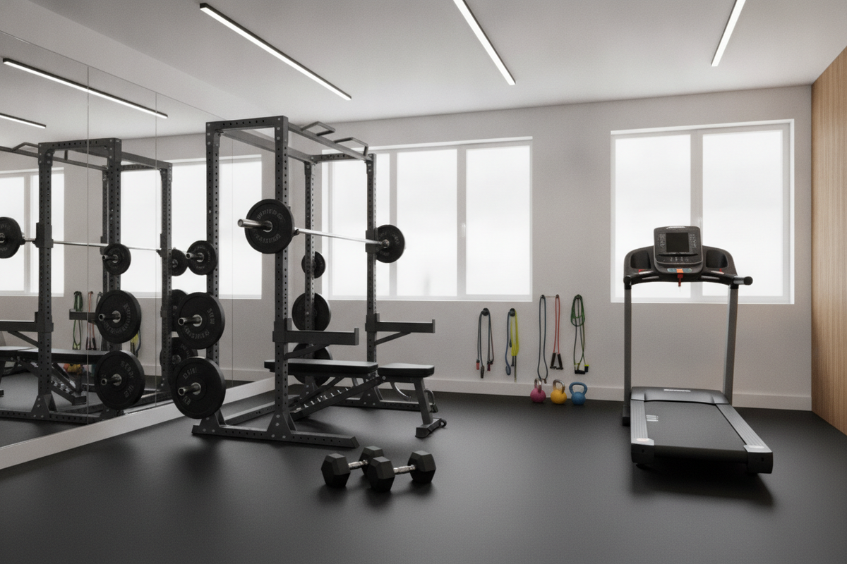 At Home Workout Plan to Gain Muscle: Hypertrophy Frameworks, Movement Splits, and Floor Staging Setup