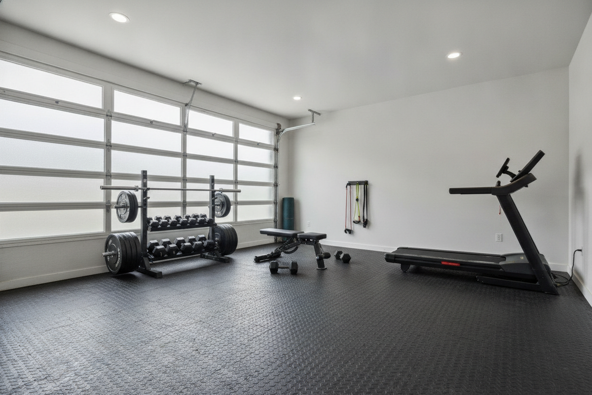 At Home Workouts That Build Muscle: Hypertrophy Frameworks, Movement Progressions, and Protective Floor Staging