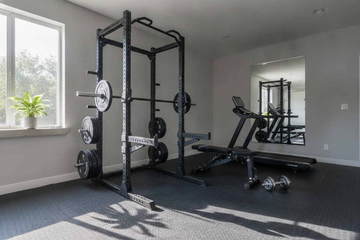 Exercise for Muscle Gain at Home: Complete Workouts, Training Splits, and Space Setup